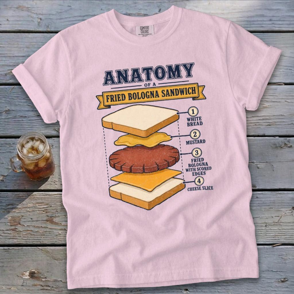Fried Bologna Sandwich Signature Tee