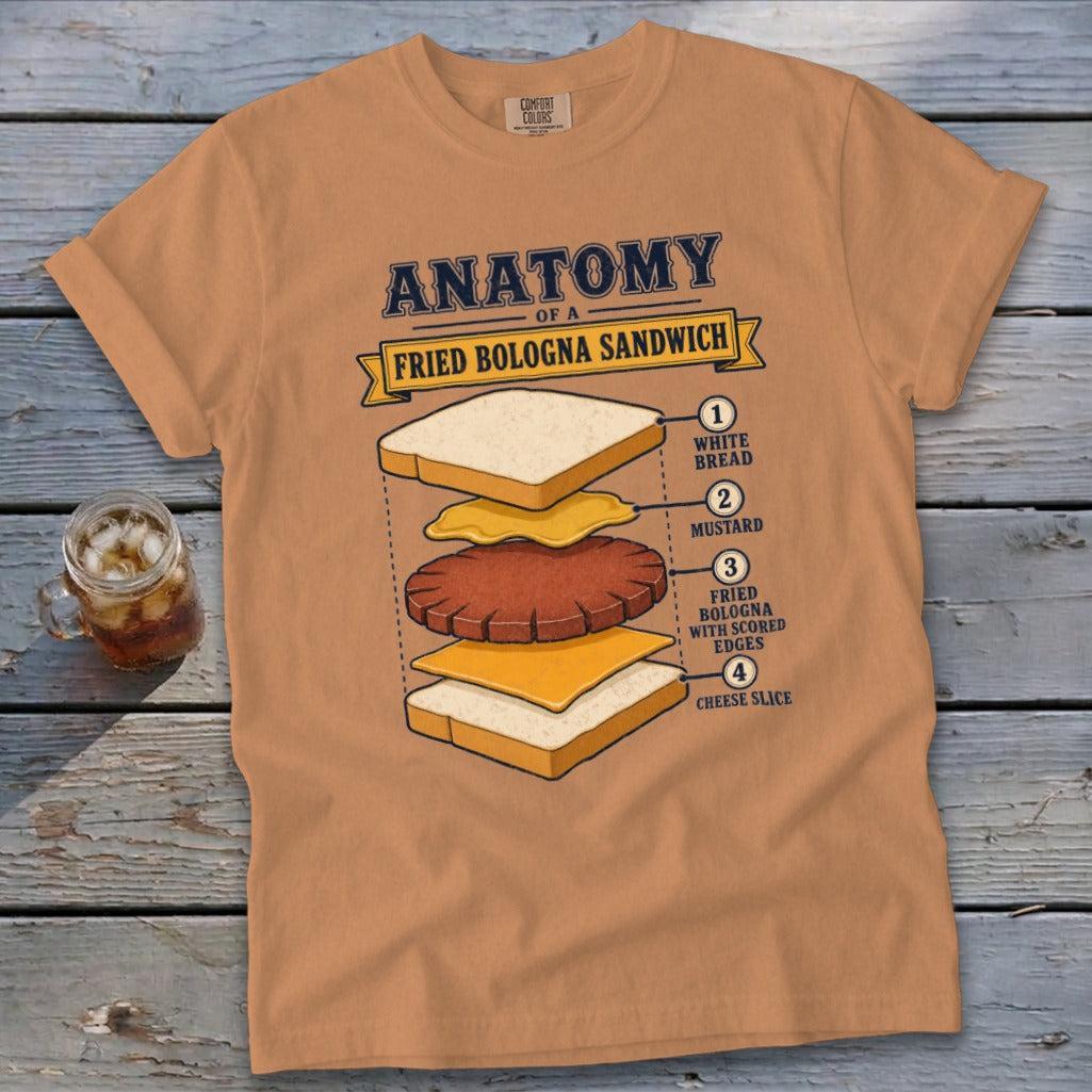 Fried Bologna Sandwich Signature Tee