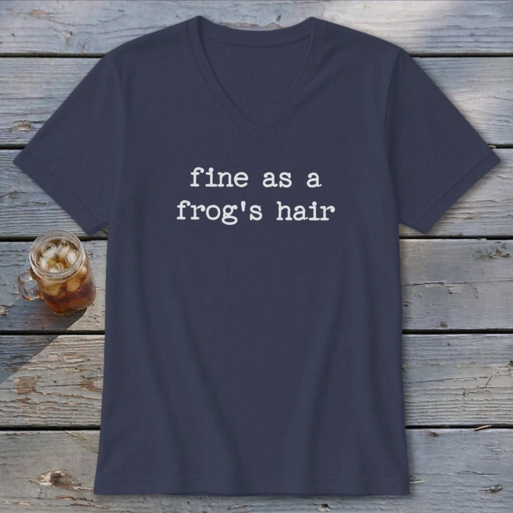 Frog's Hair V-neck
