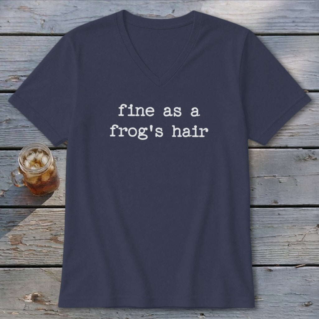 Frog's Hair V-neck