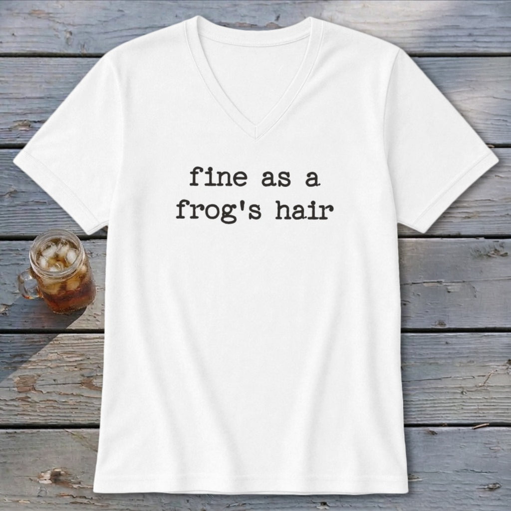 Frog's Hair V-neck