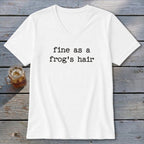 Frog's Hair V-neck