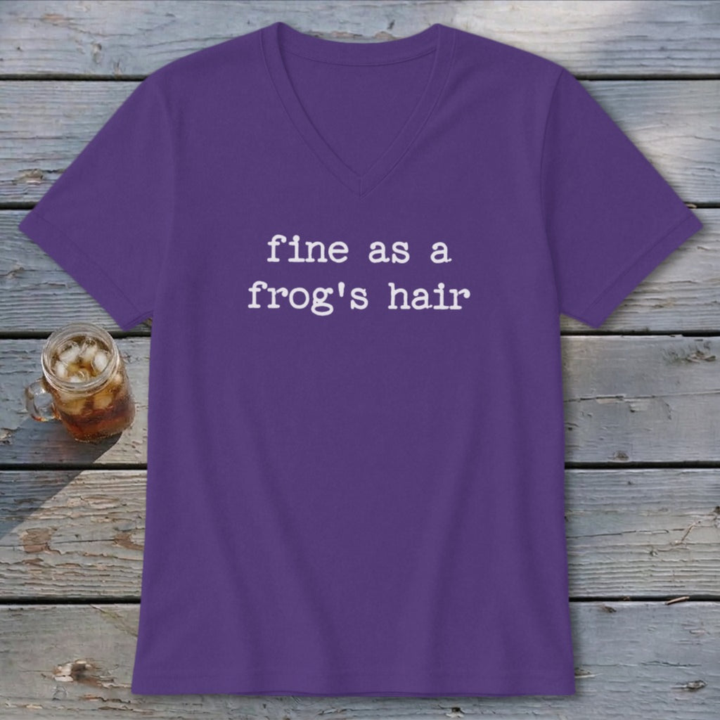 Frog's Hair V-neck