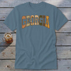 Georgia Faux Embroidery Letters Classic Tee