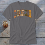 Georgia Faux Embroidery Letters Classic Tee