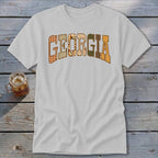Georgia Faux Embroidery Letters Classic Tee