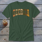 Georgia Faux Embroidery Letters Classic Tee