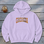Georgia Faux Embroidery Letters Hoodie