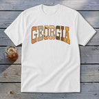 Georgia Faux Embroidery Letters Youth Tee