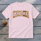 Georgia Faux Embroidery Letters Youth Tee