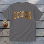 Georgia Faux Embroidery Letters Youth Tee