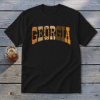 Georgia Faux Embroidery Letters Youth Tee