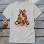 Georgia Faux Patchwork Christmas Tree Classic Tee