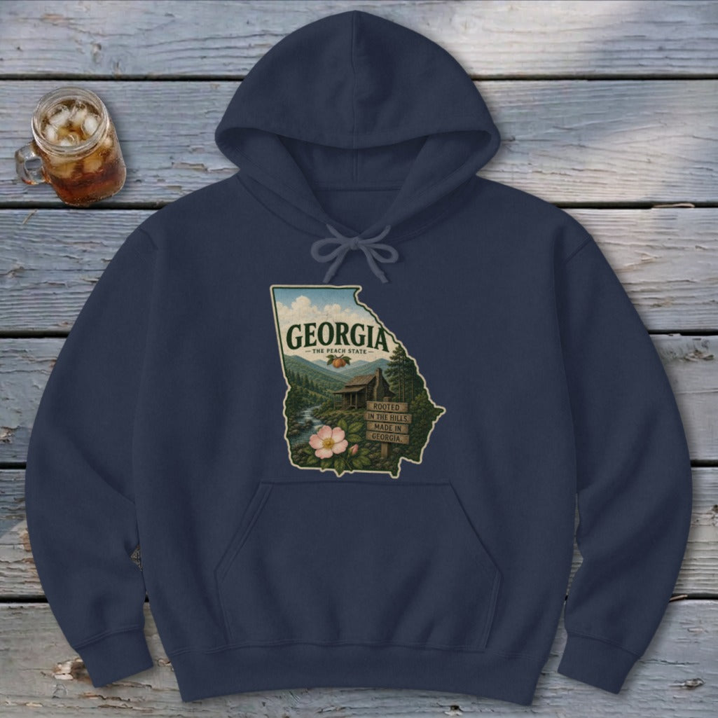 Georgia Homeplace Scene Hoodie