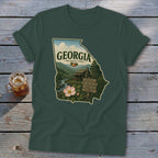 Georgia Homeplace Scene Softstyle Tee