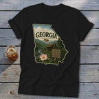 Georgia Homeplace Scene Softstyle Tee