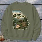 Georgia Homeplace Scene Sweatshirt