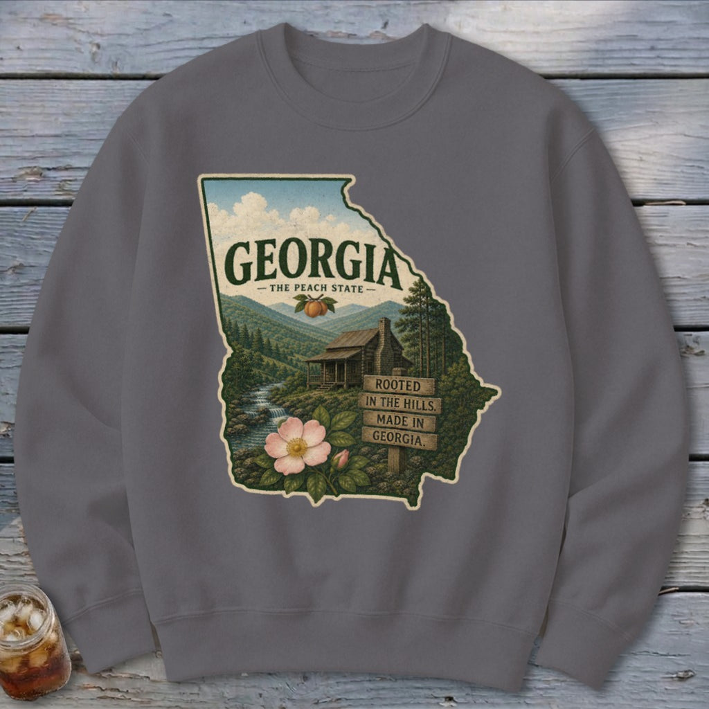 Georgia Homeplace Scene Sweatshirt