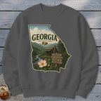 Georgia Homeplace Scene Sweatshirt