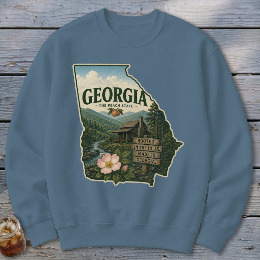 Georgia Homeplace Scene Sweatshirt