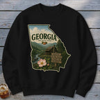 Georgia Homeplace Scene Sweatshirt
