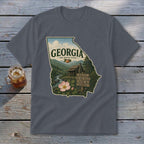 Georgia Homeplace Scene Youth Tee