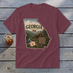 Georgia Homeplace Scene Youth Tee