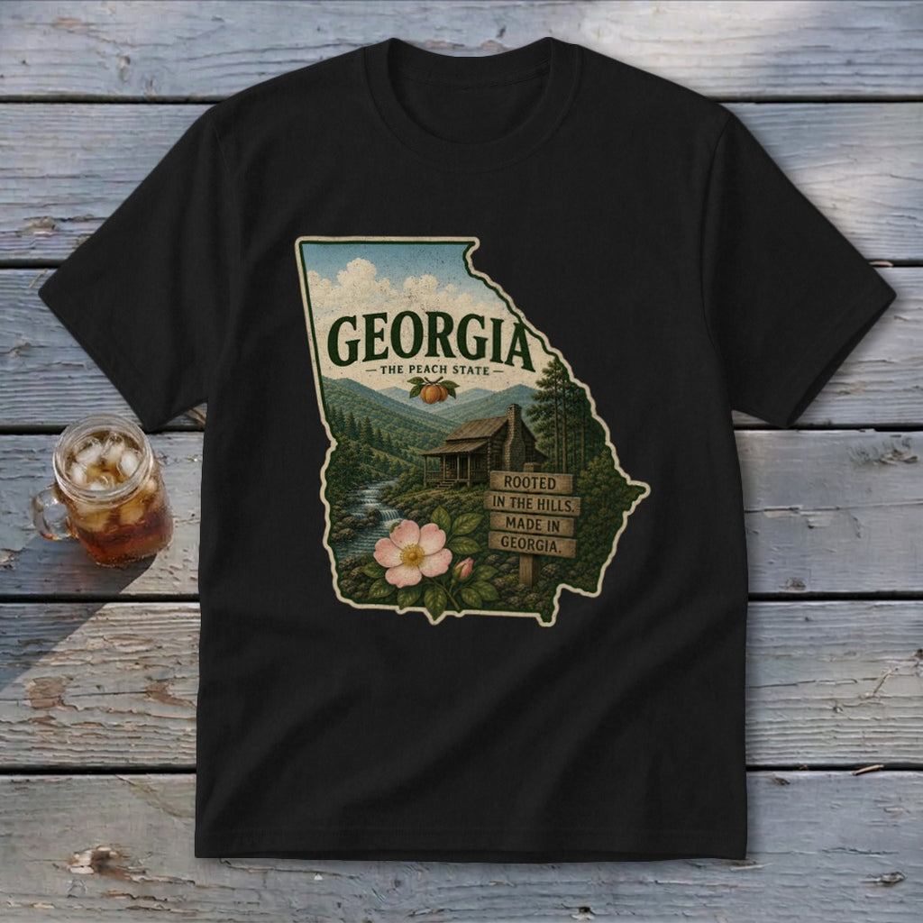 Georgia Homeplace Scene Youth Tee