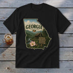 Georgia Homeplace Scene Youth Tee