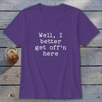 Get Off'n Here V-neck