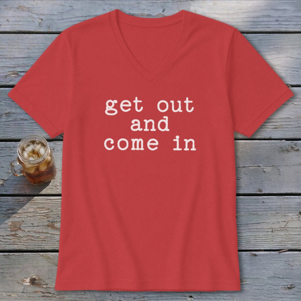 Get Out and Come In V-neck