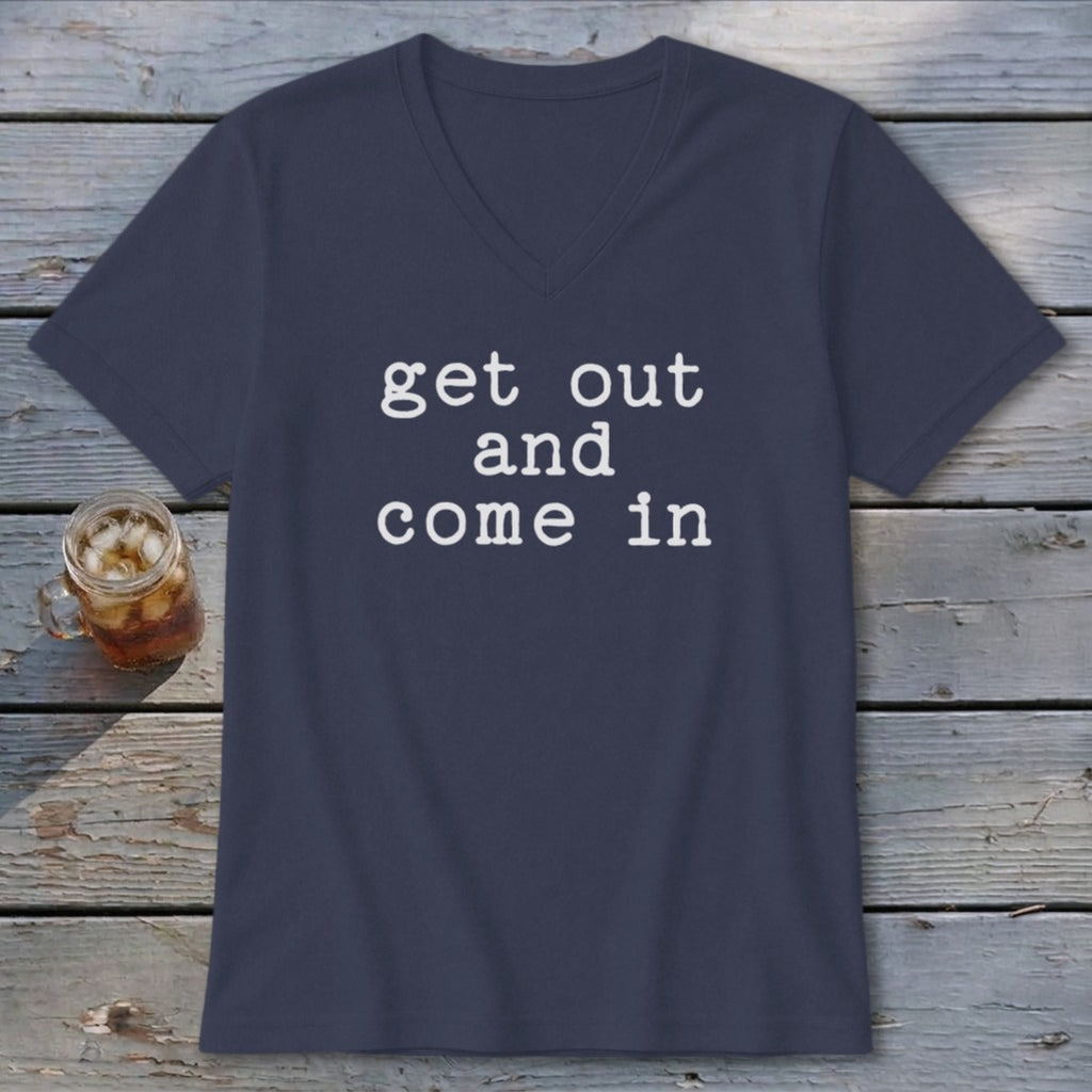 Get Out and Come In V-neck