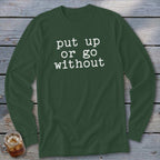 Go Without Long Sleeve Tee