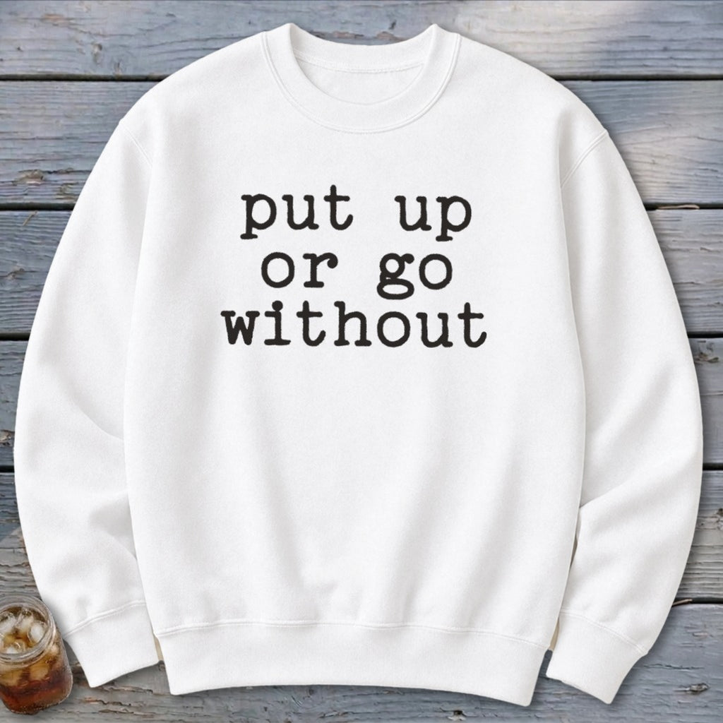 Go Without Sweatshirt