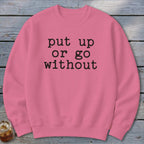 Go Without Sweatshirt
