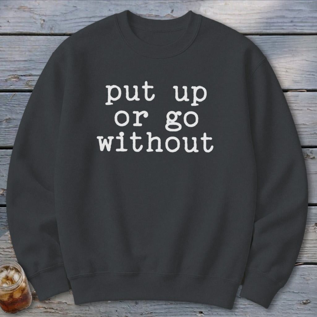 Go Without Sweatshirt