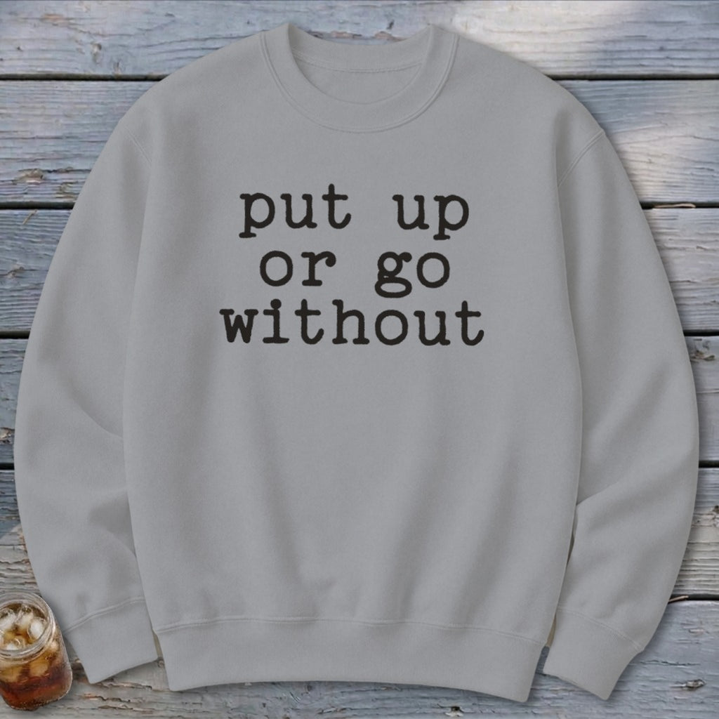 Go Without Sweatshirt