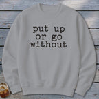 Go Without Sweatshirt