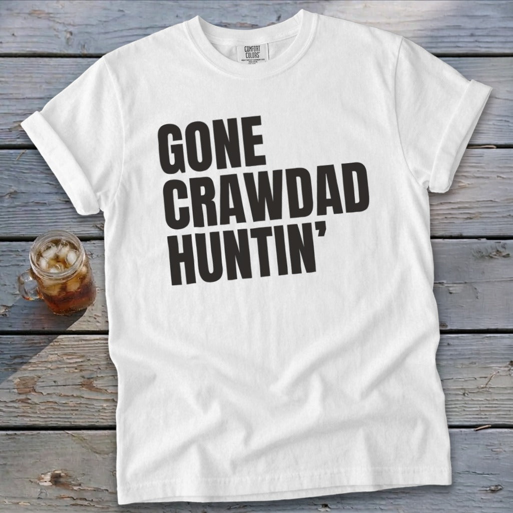 Gone Crawdad Huntin' Signature Tee