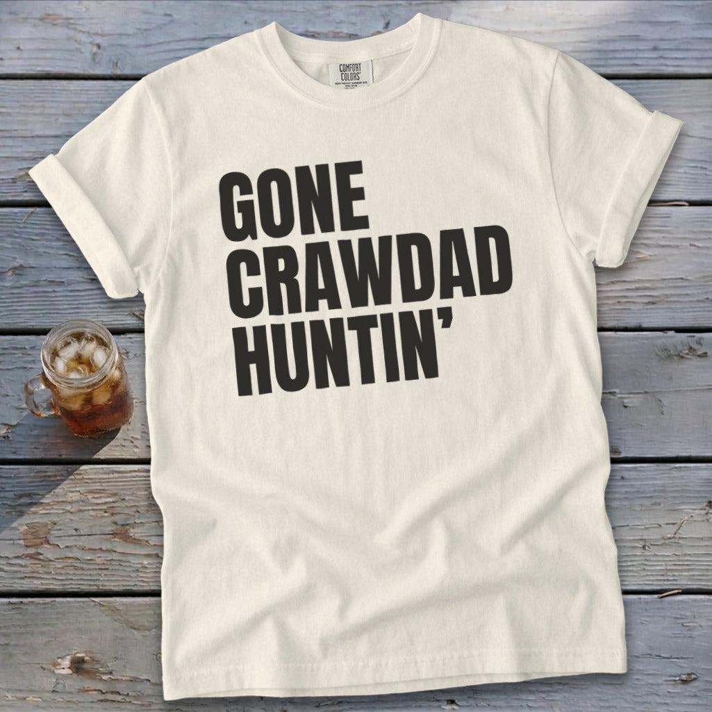 Gone Crawdad Huntin' Signature Tee