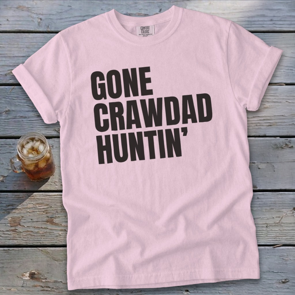 Gone Crawdad Huntin' Signature Tee