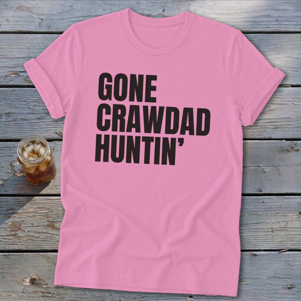 Gone Crawdad Huntin' Softstyle Tee