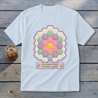 Grandmother's Flower Garden Faux Quilt Block Youth Tee