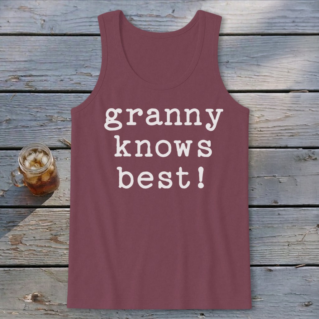 Granny Knows Best Tank Top