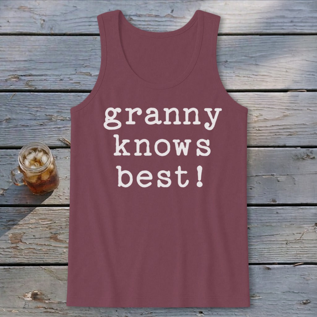 Granny Knows Best Tank Top