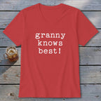 Granny Knows Best V-neck