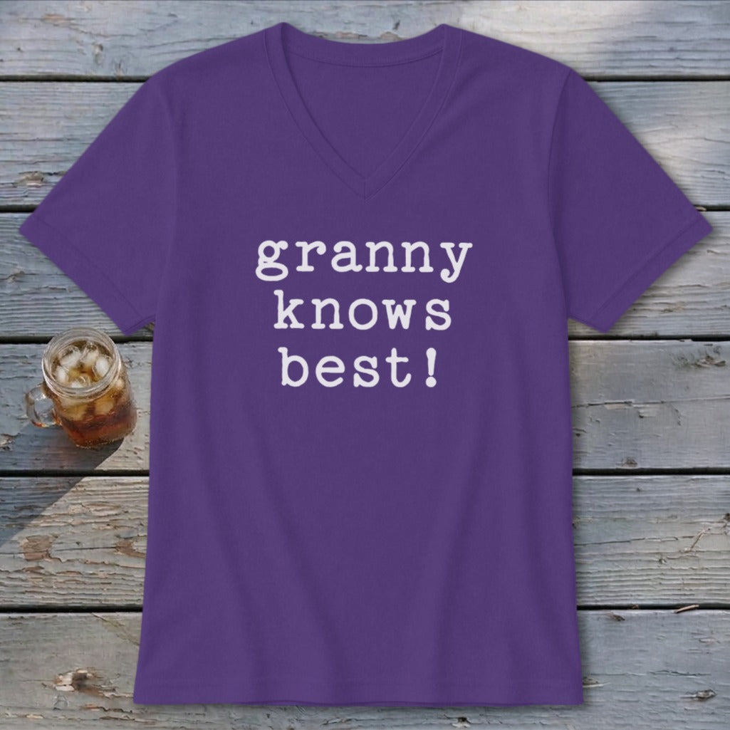 Granny Knows Best V-neck