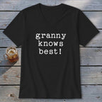 Granny Knows Best V-neck