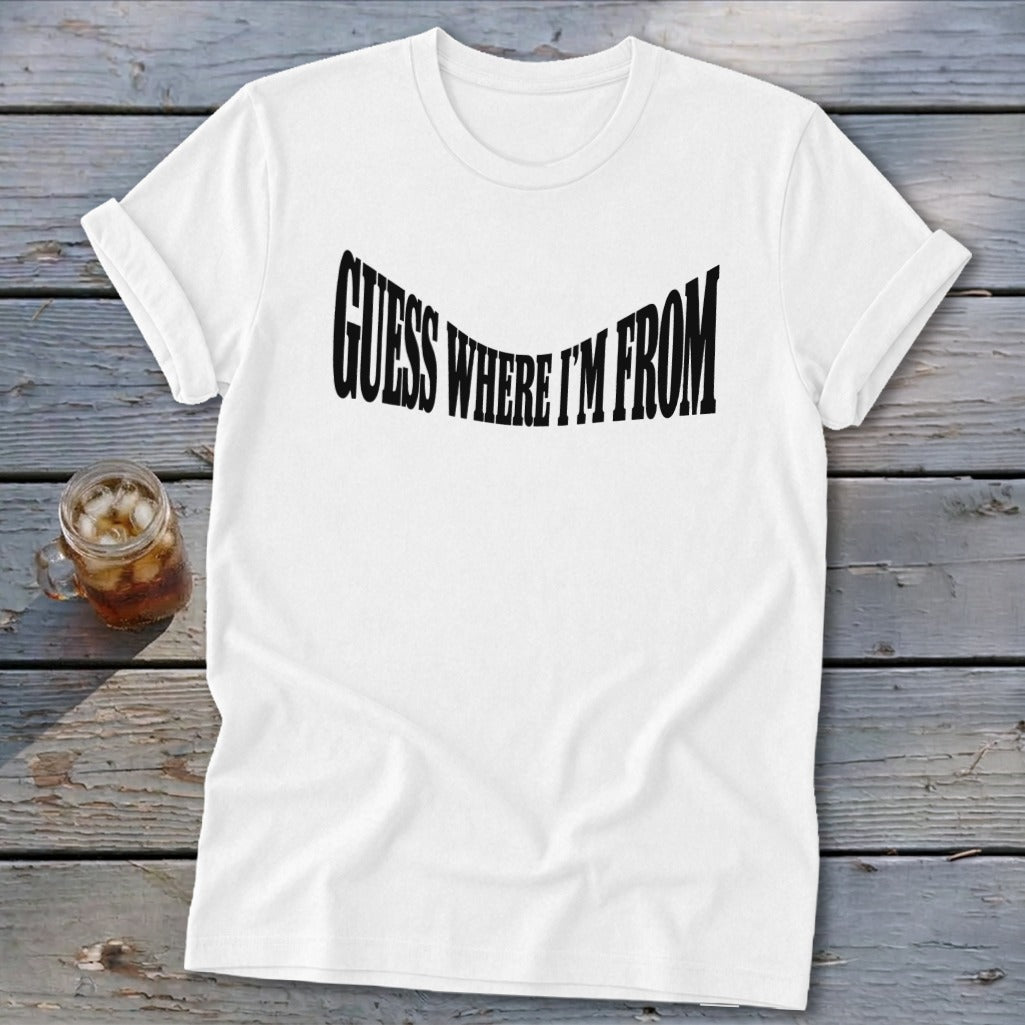 Guess Where I'm From Softstyle Tee