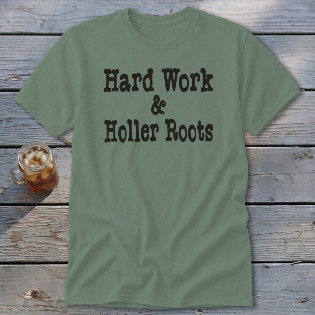 Hard Work & Holler Roots Classic Tee